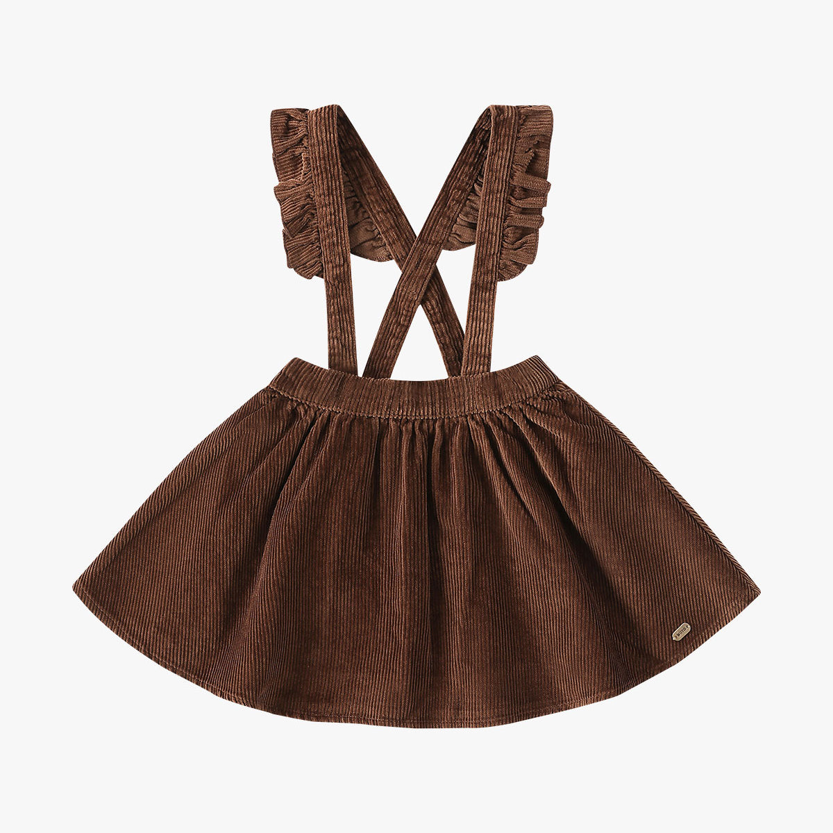 Suspender Skirt - Dark Brown Suspender Skirt - Dark Brown
