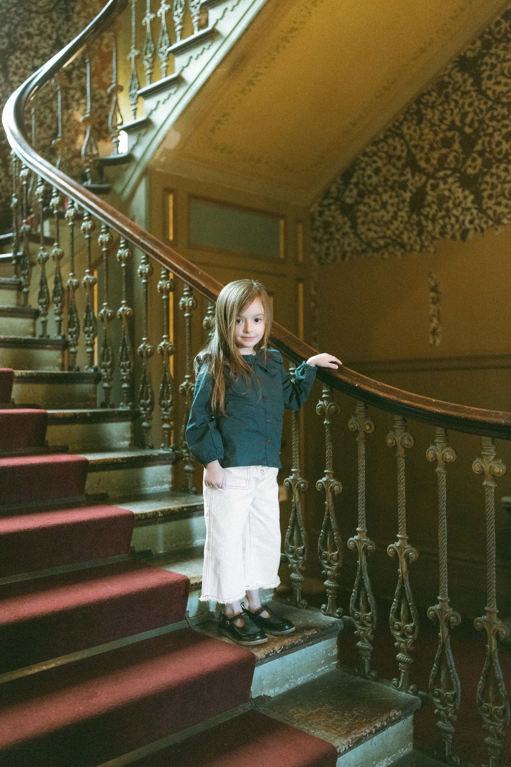 Buttercream Wide-leg Pants Cream - Model