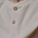 wirrawirra gender neutral newborn outfit velvet sweatshirt moonlight white 23 Winter Boys Girls New Arrivals Sweaters Tops Shirts Blouses