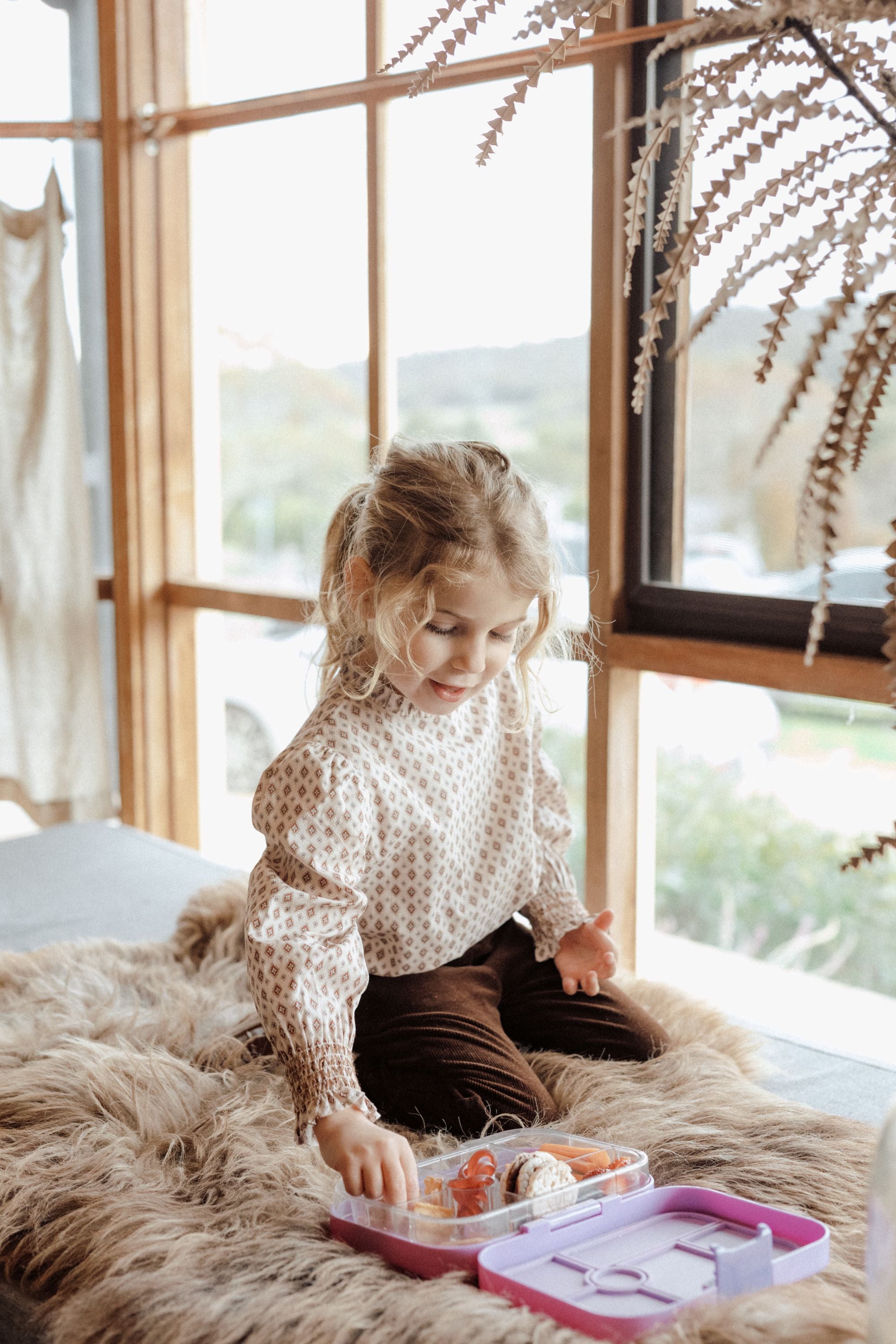 wirrawirra baby clothesvintage printed blouse berry24 Winter  Blouses  Girls  New Arrivals  Shirts
