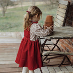 wirrawirra organic newborn outfitvintage printed blouse berry24 Winter  Blouses  Girls  New Arrivals  Shirts