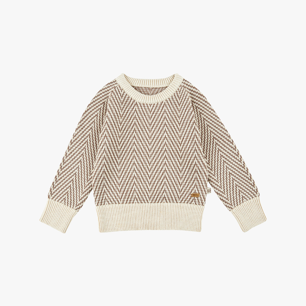 wirrawirra newborn clothesvintage ripple sweater brown ripple24 Winter  Cardigans  Girls  New Arrivals  Sweaters