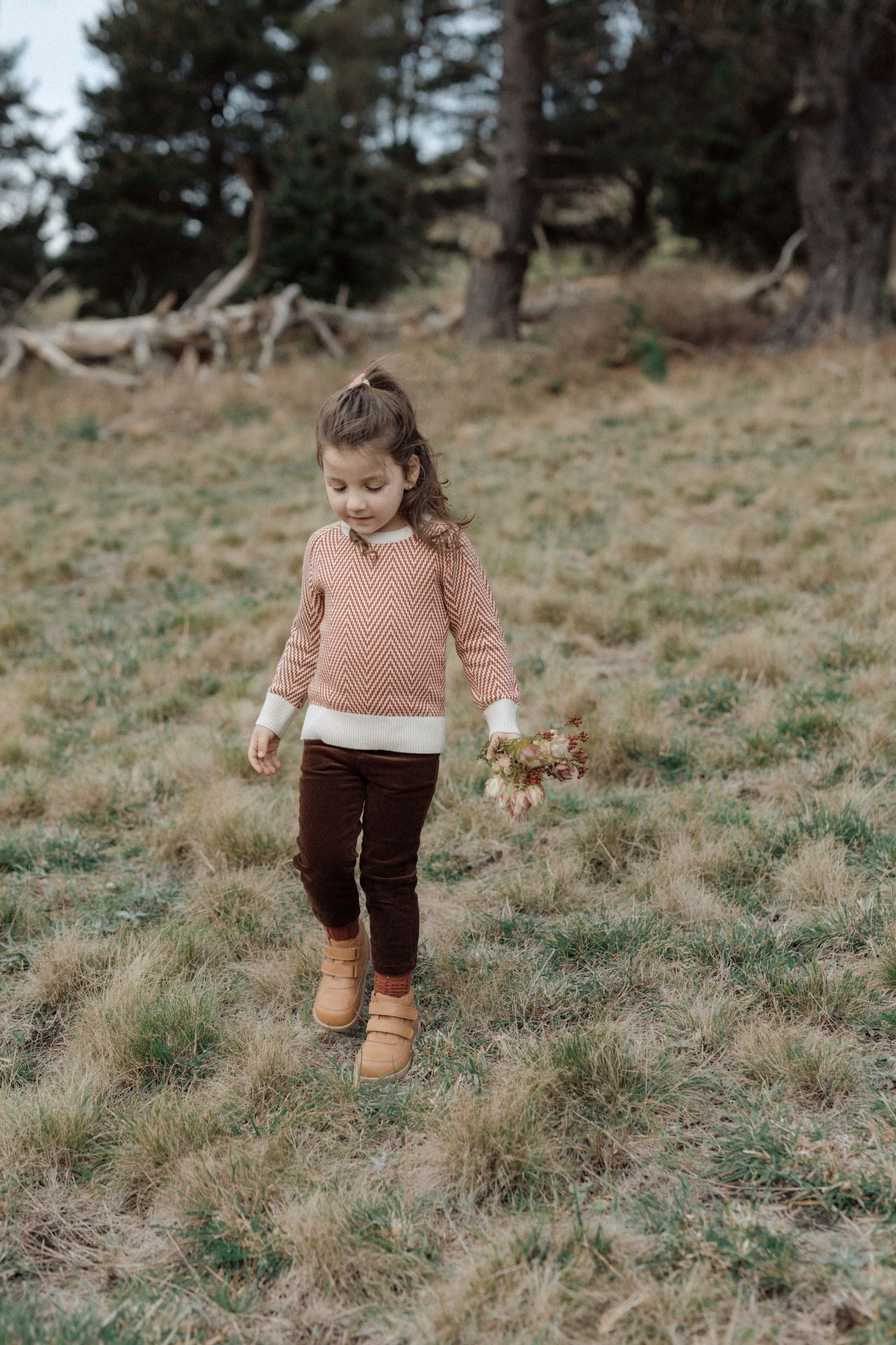 Clothes Ripple Vintage Ripple Sweater - Red Ripple | Organic Kids Clothes | WirraWirra ...