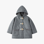 wirrawirra infant clothes woolen coat charcoal grey 23 Winter Boys Girls New Arrivals Outwears Tops Jackets Gilets