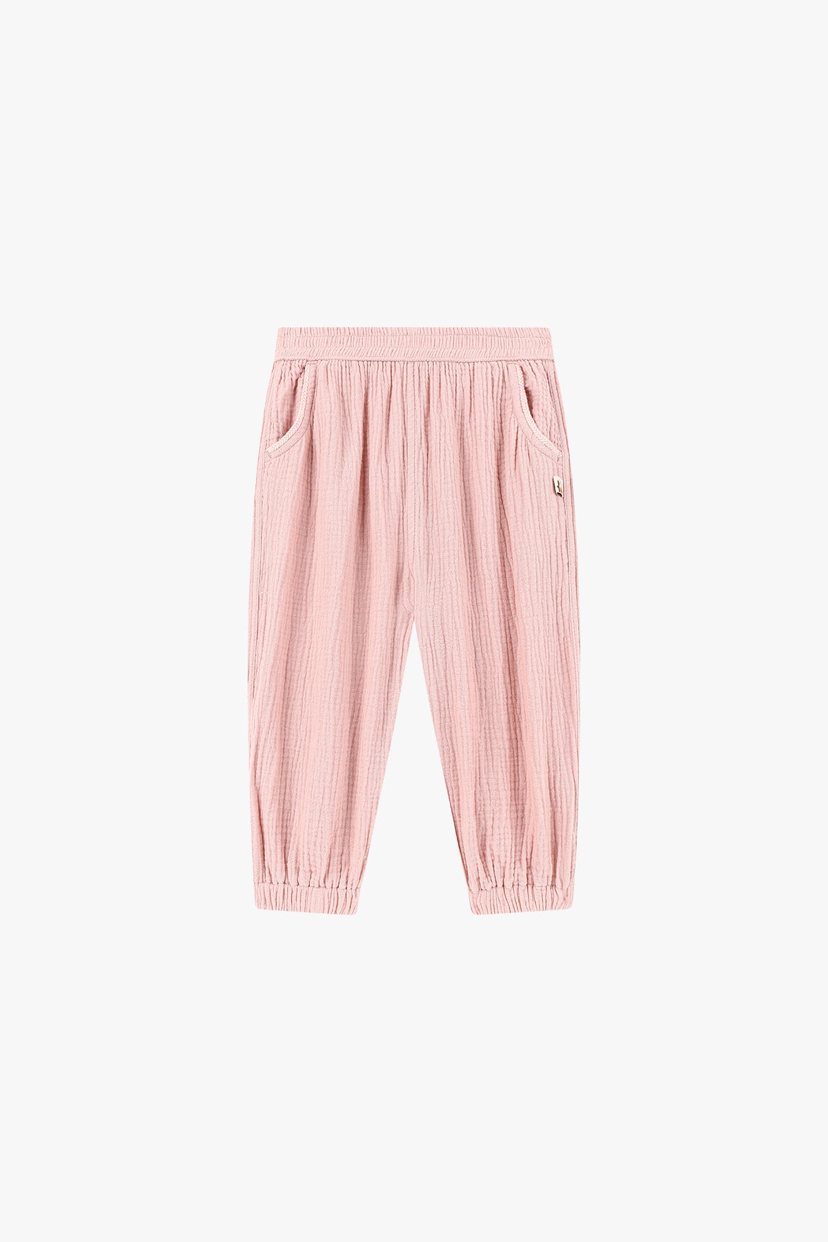 wirrawirra gender neutral newborn clothes double layer crepe pants peach 24 Summer Boys Essentials Girls Leggings New Arrivals Trousers