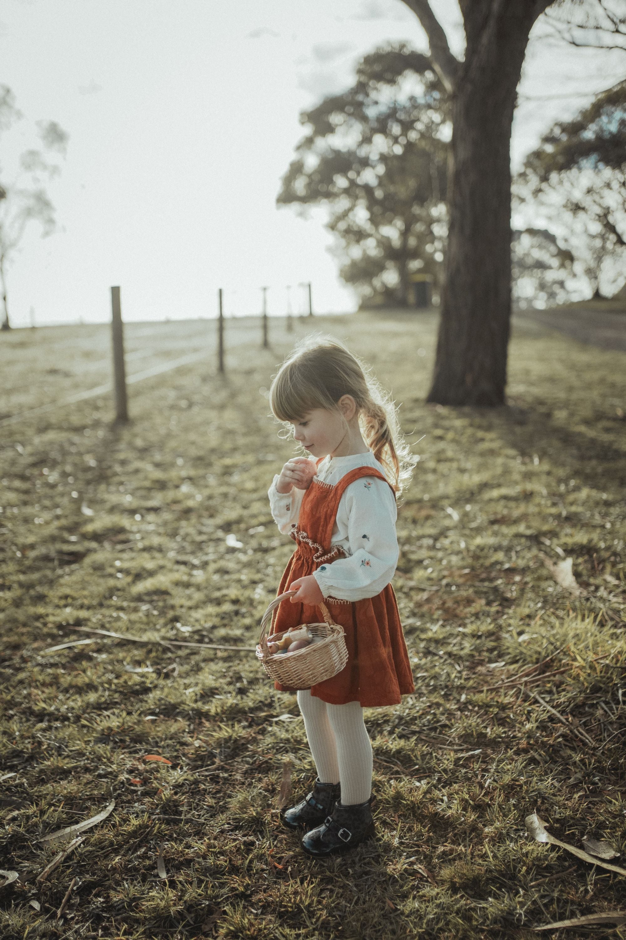Country Style Suspender Dress - Caramel WirraWirra Kids Country Style Suspender Dress - Caramel WirraWirra Kids