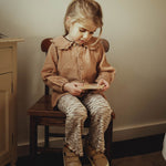 wirrawirra cute baby clothes double layer crepe blouse caramel 24 Autumn Autumn Blouses Girls New Arrivals Shirts Spring