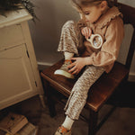 wirrawirra girl clothes double layer crepe blouse caramel 24 Autumn Autumn Blouses Girls New Arrivals Shirts Spring