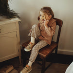 wirrawirra newborn clothes double layer crepe blouse caramel 24 Autumn Autumn Blouses Girls New Arrivals Shirts Spring