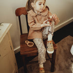 wirrawirra organic newborn clothes double layer crepe blouse caramel 24 Autumn Autumn Blouses Girls New Arrivals Shirts Spring