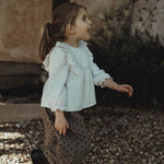 wirrawirra organic baby clothes polka dot wide leg pant brown polka dot 24 Autumn Autumn Boys Girls Leggings New Arrivals Spring Trousers