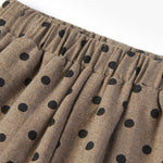 wirrawirra baby boy clothes polka dot wide leg pant brown polka dot 24 Autumn Autumn Boys Girls Leggings New Arrivals Spring Trousers