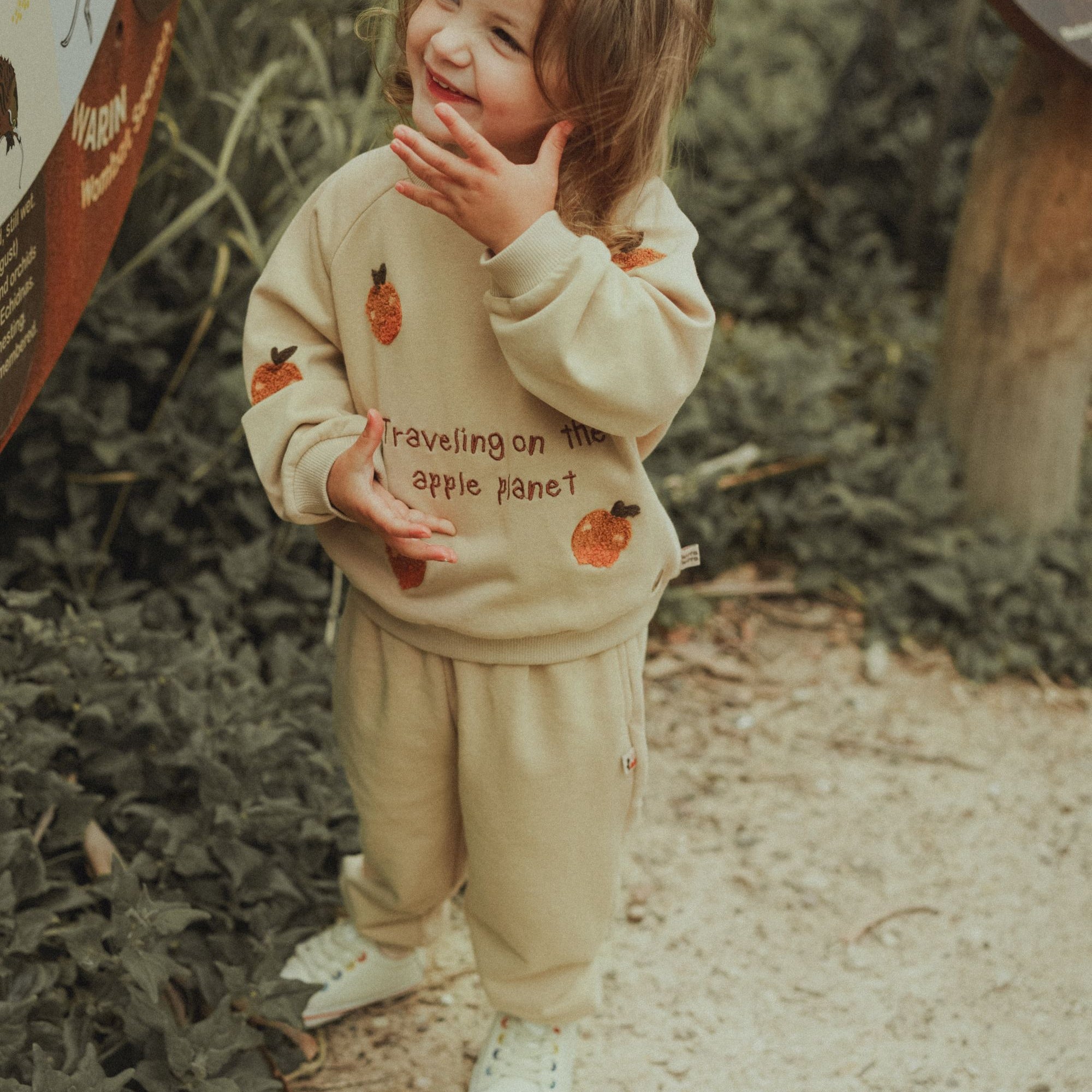 wirrawirra cute baby clothes apple sweatshirt apple planet 24 Spring Boys Essentials Girls New Arrivals Sweatshirts