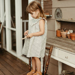 wirrawirra infant clothes embroidered smock dress blue star flower 24 Summer Dresses Girls New Arrivals Skirts