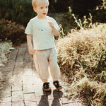 wirrawirra baby items double layer crepe pants grey 24 Summer Boys Essentials Girls Leggings New Arrivals Trousers