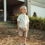 wirrawirra baby clothes for girls linen workwear pants sand 24 Summer Boys New Arrivals Shorts