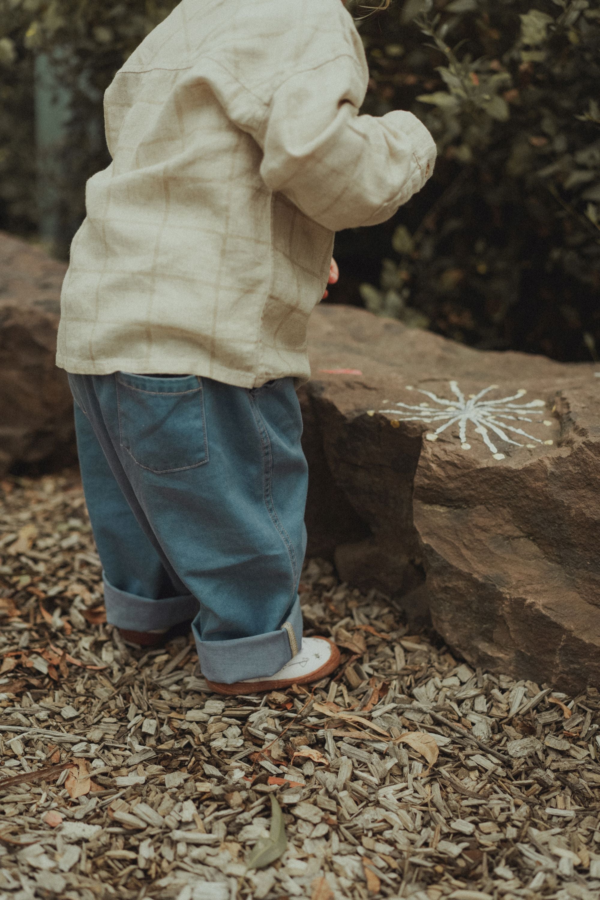 wirrawirra cute baby clothes tencel denim pants denim blue 24 Spring Boys Girls Leggings New Arrivals Trousers