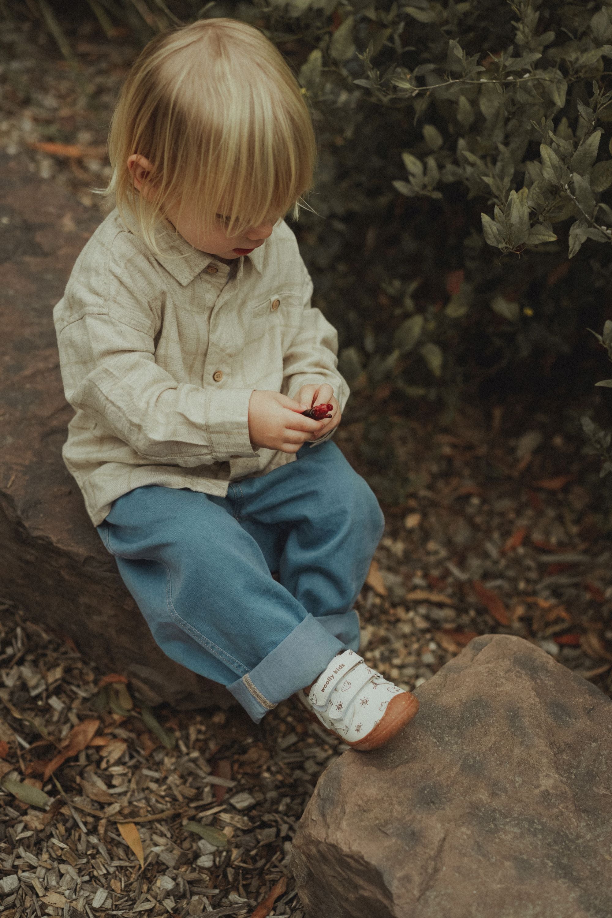 wirrawirra toddler clothes tencel denim pants denim blue 24 Spring Boys Girls Leggings New Arrivals Trousers