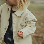 wirrawirra baby store long sleeved jacket beige 24 Spring Boys Gilets Girls Jackets New Arrivals Gilets