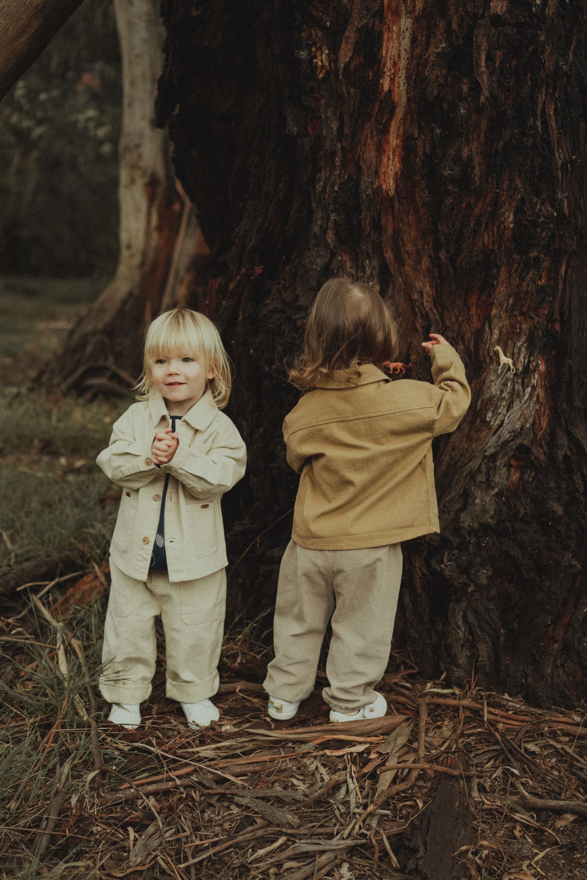 Long Sleeved Jacket Khaki