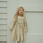 wirrawirra toddler girl clothes corduroy plaid dress khaki 24 Spring Dresses Girls New Arrivals Skirts