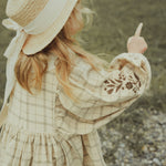 wirrawirra gender neutral baby clothes corduroy plaid dress khaki 24 Spring Dresses Girls New Arrivals Skirts